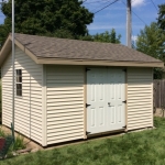 Kenosha Wi 12x14 Gable with vinyl siding